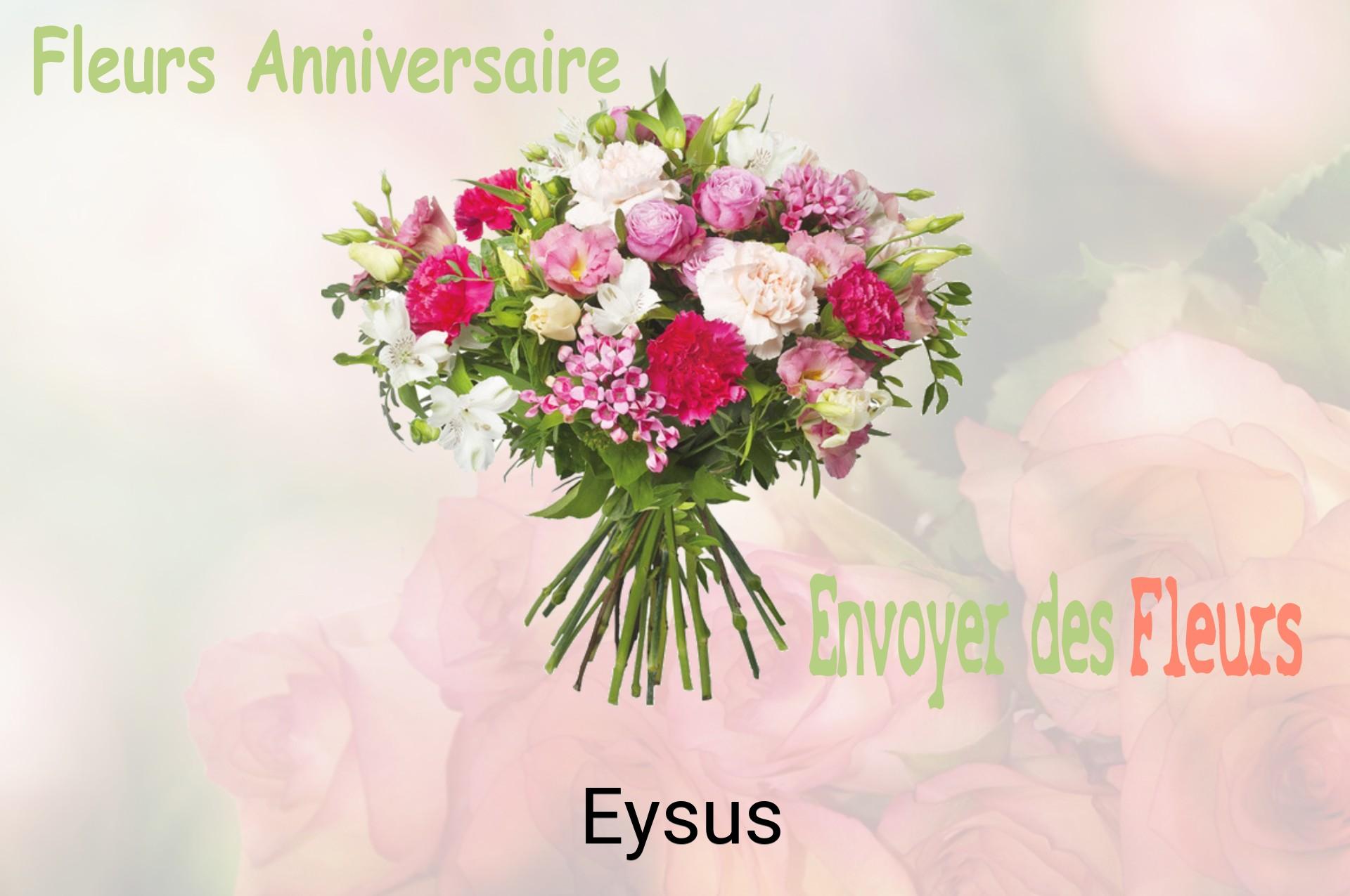 Bouquet de fleurs d’anniversaire livré à Eysus